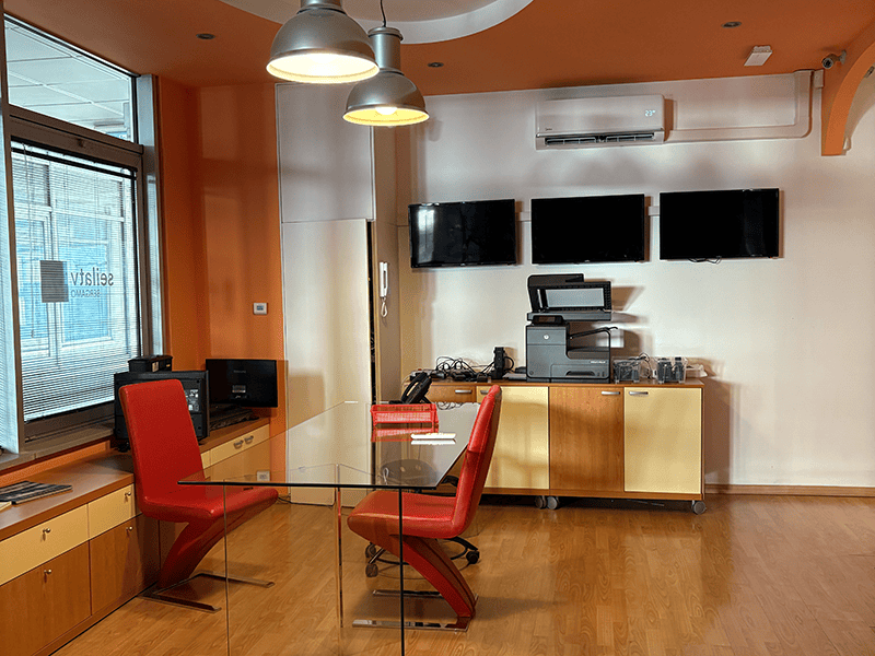 Lo studio e la regia di SEILATV